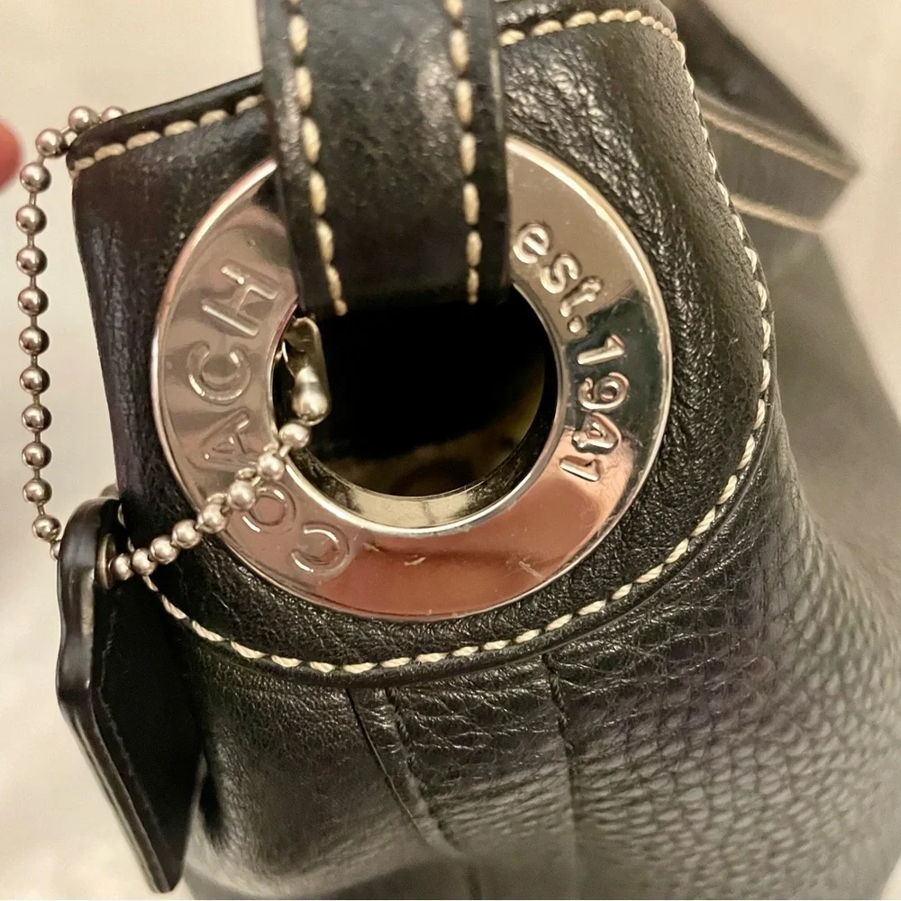Coach Slouchy Hobo 5715 Pebbled Leather Nickel Hobo Bag, 💖DISCONTINUED💖